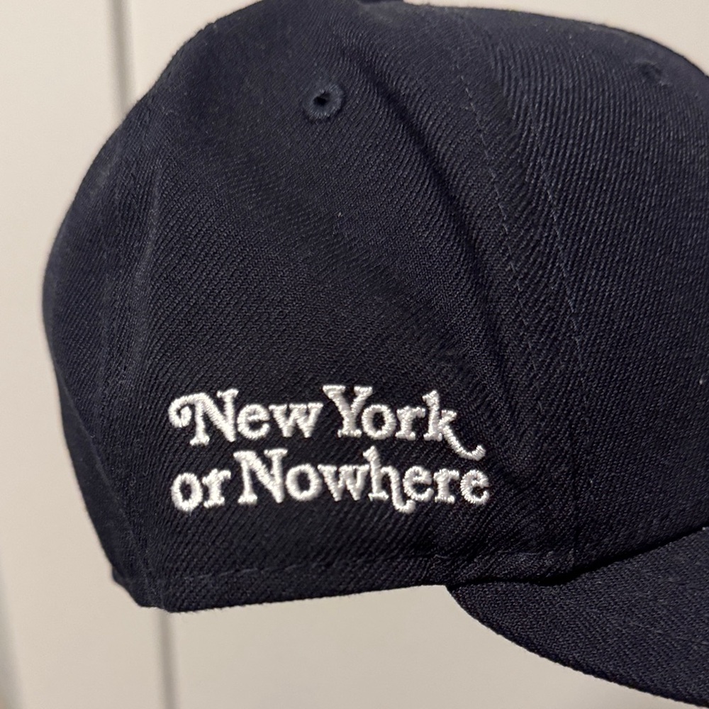yankees new york or no where fitted hat 6 3/8 baseball